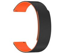 Gettimore Correa de repuesto de silicona suave para grabadora PLAUD NotePin AI, 20 x 3 x 2 cm, compatible con opciones gris/negro/blanco, negro y naranja