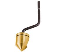 Gettimore Cortador de biselado para metal y plástico, herramienta de desbarbado de avellanado de 90° con hoja HSS M2, mango dorado y negro, compatible con modelos BC6301 BC8301 BC1041 BC1251 BC1651 (1