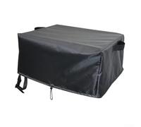 Gettimore Cozze 90347 - Funda impermeable para horno de gas de 43,2 cm, tela Oxford 420D con correas de hebilla resistentes al viento, color negro