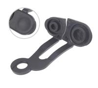 Gettimore Cubierta de goma para cable de obturador para Nikon D800 D800E D810, tapa protectora negra, sello impermeable duradero, fácil instalación