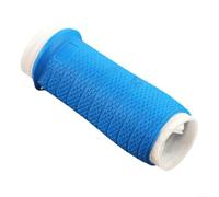 Gettimore Cubierta de mango de caña de pescar 10 cm antideslizante silicona agarre protector banda de sudor con anillo de tracción para postes de 16-30 mm azul (azul)