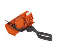 Gettimore Cubierta de piñón de cadena para motosierra Husqvarna 281 288, repuesto 503 74 67-02, naranja + amarillo