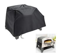 Gettimore Cubierta para horno de pizza Oxford 600D para CGC-403 3 en 1, protector de parrilla resistente a la intemperie, 71 x 45 x 54 cm, color negro
