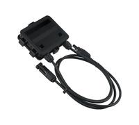 Gettimore DC 1000 V 180-300 W - Caja de conexiones solar fotovoltaica impermeable, clasificación IP65, plástico y metal, para paneles de doble cara de 0,9 m