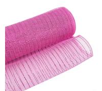 Gettimore Deco - Cinta de malla de 10 yardas, cinta de alambre dorado para manualidades, coronas, lazos, guirnaldas, decoración de Navidad, envoltura de regalos (1 rollo)