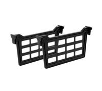 Gettimore Divisores de almacenamiento para debajo del asiento trasero para Ford Maverick 2022-2025, organizador de polipropileno con ajuste seguro, color negro