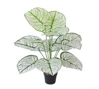 Gettimore Elegantes plantas artificiales de 60 cm de alto, bonsái de simulación verde, follaje de jardín para decoración del hogar, diseño interior nórdico