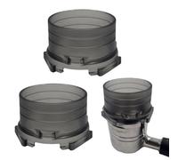 Gettimore Embudo portafiltro para De'Longhi ES601 ES501 Series, herramienta dosificadora PCTG para distribución uniforme del café, diseño a prueba de salpicaduras, paquete de 1 o 2