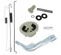 Gettimore Ensamblaje de engranaje regulador para motor Honda GX140 GX200 5.5HP 6.5HP 168F, incluye gobernador, varilla, acelerador y resortes de control de velocidad