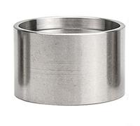 Gettimore Espaciador de titanio para auriculares de bicicleta de 5/10/15/20/25/30 mm, vástago plateado para arandela, tubo de horquilla de 28,6 mm, componente ligero de ciclismo (20 mm)