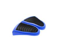 Gettimore Extensor de gatillo antideslizante L2 R2 para controlador PS5, agarre y control mejorados, material de sílice, capacidad de respuesta mejorada, 10,5 x 7,5 x 1 cm, paquete de 2, azul
