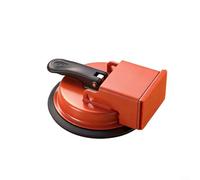 Gettimore Fijador de huecos de suelo resistente con ventosa, aleación de aluminio y reparación de paneles de suelo, zonas de impacto elevadas de 12 cm para naranja