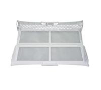 Gettimore Filtro de pelusa para secadora Bosch, compatible con modelos Siemens Neff Constructa 652184 00652184 01000435, color blanco, diseño plegable para Avantixx 7/8 Clixx 7/8 Exxcel 7/8 IQ100