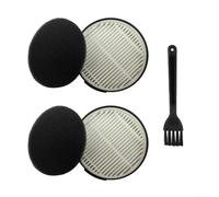 Gettimore Filtro HEPA CFTS72 para aspiradoras Iris Ohyama SCD-180 SCD-183P SCD-R1P Kit completo con filtros de esponja de escape, herramienta de limpieza, 2 4 unidades (paquete de 2)