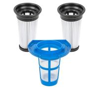 Gettimore Filtro HEPA de repuesto y cesta de filtro para aspiradora Vacmaster VSD1801 VSD1001, paquete de 3 con filtros lavables, captura el 99.97% de las partículas de 3 micras y más grandes