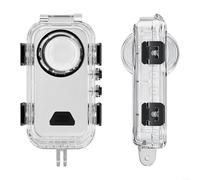 Gettimore Funda de buceo 60M para Insta360 X6, resistente al agua | Instalación fiable magnética de desmontaje rápido, inserciones antivaho visibilidad clara, panorámica impermeable de 60 m