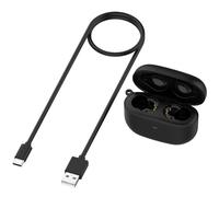 Gettimore Funda de carga para Sony LinkBuds S, salida de 160 mA, diseño compacto, 6,5 x 3 x 4,3 cm, material ABS, negro, con cable de carga