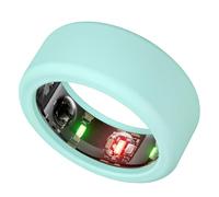 Gettimore Funda de silicona para anillo Oura Ring 3/4 y Samsung Galaxy, agradable al tacto, funda protectora antiarañazos con ajuste cómodo, paquete de 3 (negro/rosa/verde/azul/morado/blanco