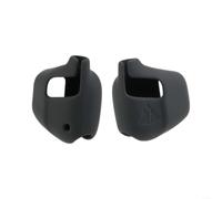 Gettimore Funda de silicona para auriculares shokz OpenRun para Pro 2, caída para protección para auriculares de conducción ósea de cubierta suave, agarres antideslizantes, para naranja (negro)