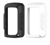 Gettimore Funda de silicona para Bryton Rider R550 R650, funda protectora anticaídas, fácil de limpiar, piel ligera con acceso preciso al puerto, color negro