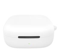 Gettimore Funda de silicona para HUAWEI FreeArc con mosquetón, funda protectora a prueba de golpes para auriculares, diseño ligero y compacto, compatible con Huawei FreeArc, color negro