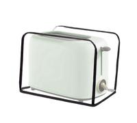 Gettimore Funda para tostadora KitchenAid de 2 rebanadas, transparente, a prueba de polvo, impermeable, cubierta de PEVA con panel transparente para una fácil visibilidad y protección