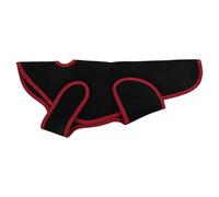 Gettimore Funda protectora para cuadro de bicicleta estática de interior, resistente al sudor y al polvo, para bicicletas de gimnasio, 46,5 x 30 cm, color negro y rojo