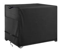 Gettimore Funda protectora para mesa de horno de pizza al aire libre, impermeable y a prueba de polvo, para patio, parrilla, carrito, poliéster 600D, color negro, 46 x 25 x 40 pulgadas