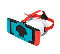 Gettimore Gafas VR para Nintendo Switch Gafas de realidad virtual mejoradas Immersive Labo VR Kit Accesorios para juegos largos (blanco)