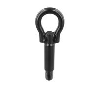 Gettimore Gancho de remolque de metal compatible con VW Polo 6R/9N/9N3, Skoda Fabia/Rapid/Roomster, Seat Ibiza/Córdoba/Toledo, negro, OEM 6K0803615C