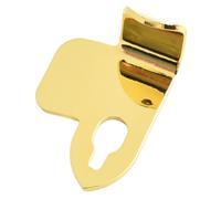 Gettimore Gancho de soporte de metal para pulgar para saxofón alto, soprano y tenor, accesorio de metal dorado duradero para aliviar la fatiga al tocar y proporcionar un cómodo apoyo adicional, tamaño