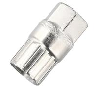 Gettimore Herramienta de instalación y extracción de volante para Shimano, SRAM, Sun Race de 12 ranuras, llave de bloqueo de casete de bicicleta de acero al carbono con compatibilidad de accionamiento