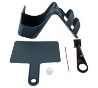 Gettimore Herramienta de limpieza de cadena de motocicleta, multifuncional para limpiador de cadena de motocicleta con desviador, protector contra salpicaduras, caja de almacenamiento