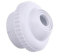 Gettimore Hydrostream - Ajuste de chorro de retorno de 1/2 pulgada de apertura de 1-1/2 pulgadas, rosca MIP, flujo ocular ajustable para Hayward SP1419C, color blanco