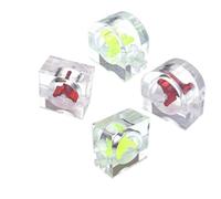 Gettimore Indicador acrílico de flujo de refrigeración por agua con rosca G1/4, medidor transparente para monitoreo de refrigerante en tiempo real