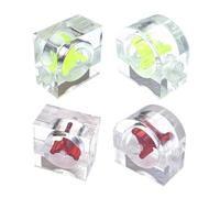 Gettimore Indicador de flujo de refrigeración por agua con rosca G1/4, medidor acrílico transparente para monitoreo de refrigerante en tiempo real