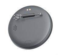 Gettimore Insignia electrónica Pantalla HD de 1.85 pulgadas, etiqueta de nombre programable para imágenes de video Gif Display Siempre en modo (negro)