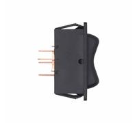 Gettimore Interruptor de control de motor de 12 V y 40 A para elevalunas de ventana, operación hacia adelante y hacia atrás, interruptor basculante impermeable de 4 pines, interruptor compacto de