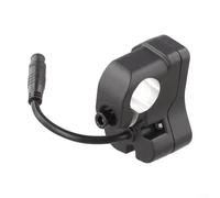 Gettimore Interruptor de faro eléctrico para Kukirin para G3 Pro, interruptor de botón de faros delanteros Control de agarre para motocicleta, bicicleta eléctrica Scooter