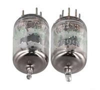 Gettimore JAN-5654W Tubo de vacío 2PCS para GE 5654W, válvula de vidrio vintage que reemplaza 6AK5 EF95 403A para audio HiFi