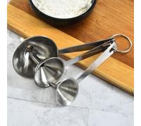 Gettimore Juego de 3 embudos de acero inoxidable para llenar botellas grandes y pequeños embudos