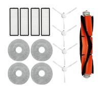 Gettimore Juego de accesorios para robot aspirador Xiaomi S10+ y S10 Plus, 13 piezas, incluyendo cepillo principal, filtros laterales y fregonas