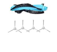 Gettimore Juego de Cepillo Principal y Cepillo Lateral para Cecotec Conga 15090 16090 AI SpinArm Home&Wash Robot Aspirador, plástico de Nailon, 5 Piezas