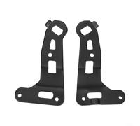 Gettimore Juego de protectores traseros negros para salpicaduras con luz trasera, soportes de montaje izquierdo y derecho para Kukirin para scooter eléctrico G2 Master para resistencia a los desechos