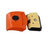 Gettimore Juego de tapa de filtro de aire y filtro para motosierras Stihl MS194T, MS193T, MS193TC, kit de repuesto completo con filtración eficiente de polvo, construcción de plástico robusto, fácil