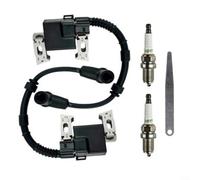 Gettimore Kit completo de bobina de encendido para motores Honda GX630 GX690, repuesto OEM con 2 bobinas, medidor de sensores, tapones de chispa para generador de lavadora a presión