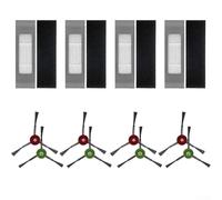 Gettimore Kit de accesorios de cepillo para filtro ECOVACS DEEBOT OZMO 920/950/T8/T9/N8/N10 Plus, juego de 12 piezas