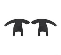 Gettimore Kit de actualización de palanca de cambios para volante Logitech G29 G920 de 14 pulgadas, aleación de aluminio, 2 mm de grosor, color negro