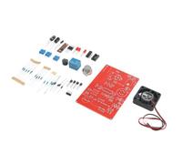 Gettimore Kit de detección de gas rojo con sensor MQ2 y LM324 IC | Kit de depuración de montaje para circuito de alarma de gas dañino, proyecto electrónico de bricolaje con sensor MQ2 y