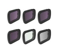 Gettimore Kit de filtros 6 en 1 Star CPL ND8-ND64 para cámara de drones DJI Lito X1 Filtros de vidrio óptico profesional para videografía 6 en 1